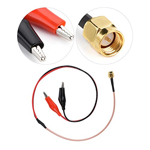 Image of Fydun 1Pcs Radio Frequency, SMA Female to Testing Wire 52cm Crocodile Clip Test Probes & Leads Connection Cable Red Black, Fydunxo8tnbir0p