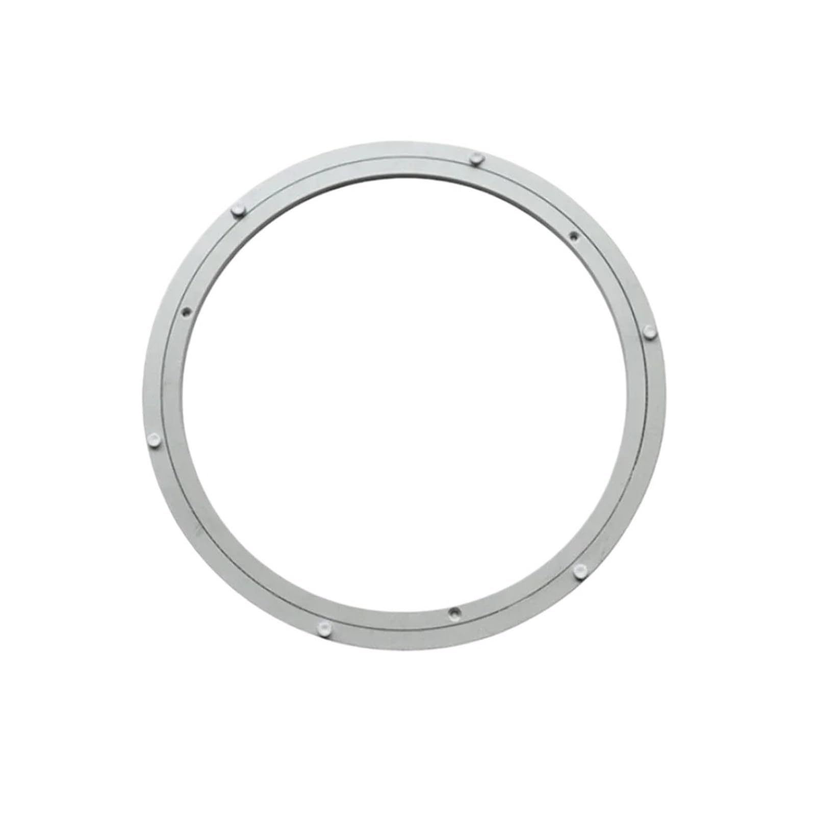 Plateau tournant alu rotatif 36 cm robuste avec roulement à billes fluide pour meuble TV