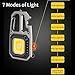 Wooswen Working Rechargeable Flashlight 4 in1 Screwdriver 7 in1 Wrench 1 Bottle Opener 1 Window Opener forCamping