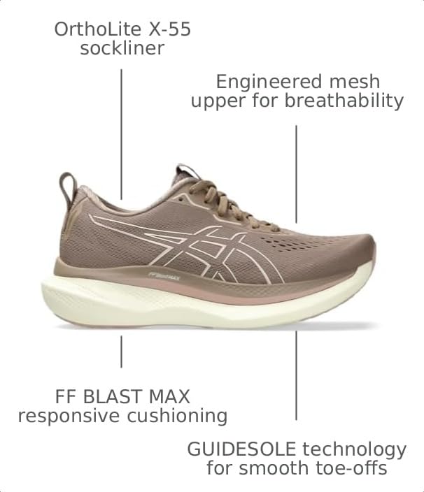 Image of ASICS Women's GLIDERIDE MAX Running Shoes