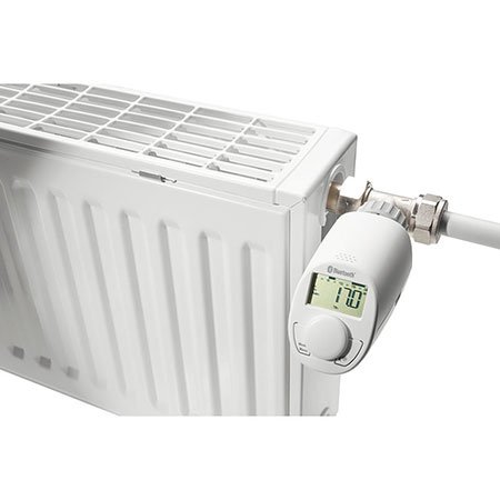 Zestaw 2-częściowy Bluetooth Smart termostat do grzejnika elektronicznego ze sterowaniem za pomocą aplikacji