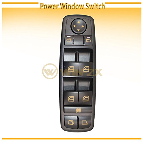 WIN-2X New 1pc Black Housing Power Window Master Control Switch Fit Mercedes-Benz 07-12 X164 GL-Class 06-13 W251 R-Class 06-11 W164 ML-Class Without Power Folding Mirrors & With Electric Hinge Windows WIN-2X New 1pc Black Housing Power Window Master Control Switch Fit Mercedes-Benz 07-12 X164 GL-Class 06-13 W251 R-Class 06-11 W164 ML-Class Without Power Folding Mirrors & With Electric Hinge Windows
