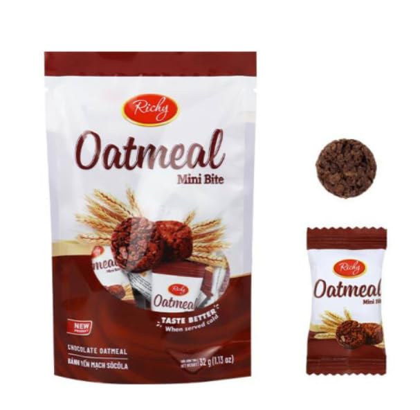 Amazon | リッチー オートミール ミニバイトチョコ味 32g 2袋 ポケット