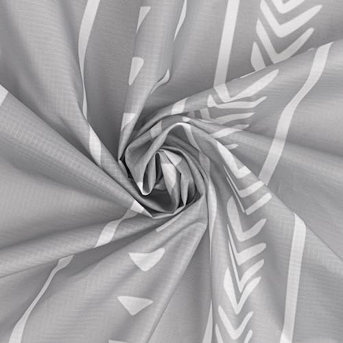 Bew BB- 9FT-10FT-LINE-GRAY 110''×118'' Extra Large Beach Blanket thumb #3