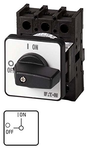 Interrupteur ON-OFF Eaton pour sécuriser un circuit triphasé 32A encastré
