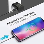 Chargeur mural de type C rapide adaptatif pour Samsung Galaxy S22 S21 Ultra S20 FE S9 S8 Plus S10 S10e A17 A16 A36 A51 Remarque 8 9 10, 2 Adaptateur de charge pour paquets + paquet de 2 5 FT USB-C Câbles