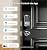 Veise VE06 Smart Deadbolt with App Control, Keyless Entry Smart Lock for Front Door, Electronic Digital Door Lock with Code, Easy Install, Satin Nickel