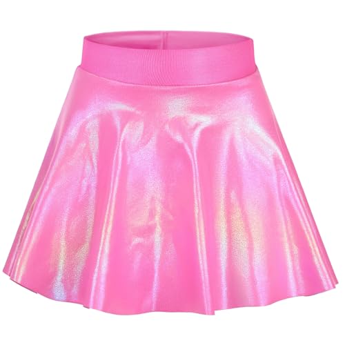 Image of Gnainach Girls Skorts High Waist Athletic Skirts with Shorts Stretchy Activewear for Teens Kids Performance Tennis