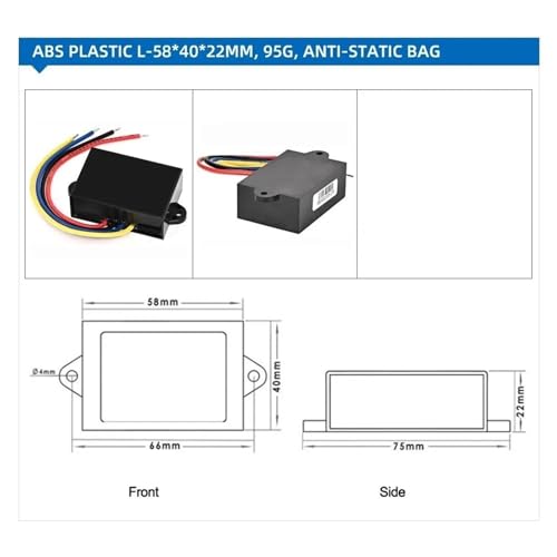 Régulateur de tension isolé 12V pour stopper les interférences et surtensions - 7