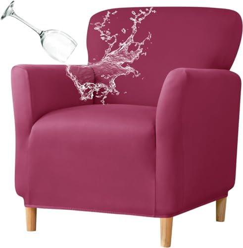 MCNDSI Banquet Armchair Slipcovers Armchair Slipcovers Chair Cover Velvet Armchair Sofa Slipcovers Removable Couch Covers For Living Room Home Decoration (Color : #1, Size : 1pc)