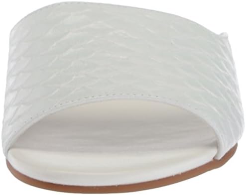 Katy Perry Women's The Aqua Flat Sandal, White, 5.5 Medium US | Image 1