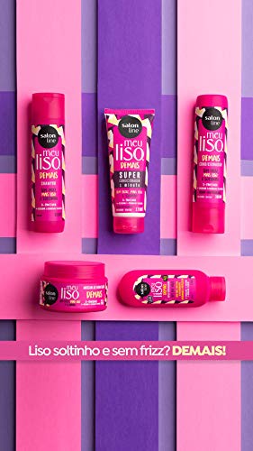 Defrizante Meu Liso Demais Bye Bye Frizz 115ml Salon Line, Salon Line, Branco