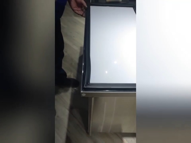 Image of VEVOR Under Counter Ice Maker Machine, 50 Lbs /Day Stainless Steel Built-in Ice Maker with Built in Drain Pump, Reversible Door, 22Lbs Storage, Freestanding Ice Makers for Commercial Home Kitchen