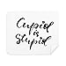 Cupid is Stupid Quote Style Cleaning Cloth Screen Cleaner 2pcs Suede Fabric