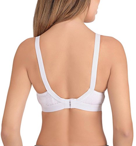 Image of Eve's Beauty Womens Full Coverage Multicolor Bra-Pack of 3