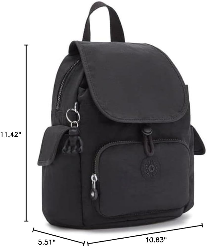 Kipling バックパック リュック レディース BLACK NOIR Amazon.com: Kipling Women's City Pack Mini Backpacks, Black Noir
