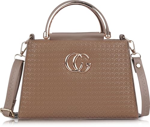 Image of alonzo Women's Stylish Beige Small Sling Bag | Lightweight Crossbody Shoulder Bag | Compact Mini Purse with Zip Closure | Casual Travel Handbag(AZCG301 -Parent)