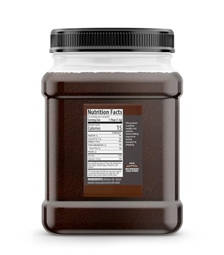 Birch & Meadow Black Cocoa Powder, Unsweetened, Dutch Processed, Baking (14.4 Ounce)
