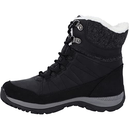 Hi-Tec Women's Riva MID WP High Rise Hiking Boots, Black (Black 21), 7 UK