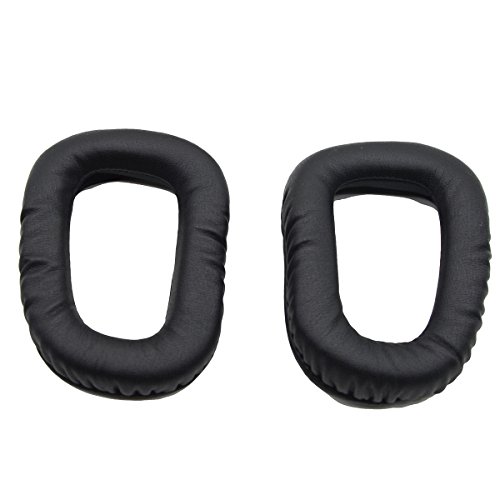 Logitech Soft Replacement Ear Pads Cushion For G35 G930 G430 F450 Headphones (Black)