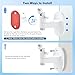 Baby Monitor Mount for HelloBaby HB65/HB40/HB6550/HB66/HB6339/HB6550 Pro, ANMEATE SM935E, 360° Adjustable Baby Camera Wall Mount for Hellobaby Monitor, Two Ways to Install