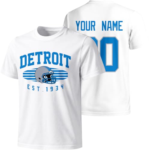 Image of ANTKING T Shirt Custom Short Sleeves for Men Women Youth | Crew Neck T Shirt with Custom Name Number Gift