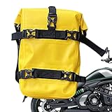 Sella Para Motocicletas: Bolsas Laterales Rígidas Para Motocicletas: La Bolsa De Alquiler De Almacenamiento Para Motocicletas Inhabitables, Logotipo Reflectante, Bolsa Protectora En Tela Ajustable, Bo