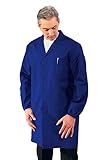 Besonderheit: Druckknöpfe Isacco Herren-Hemd, Isacco Blau China, XL, 65% Polyester, 35% Baumwolle, lange Ärmel, Druckknöpfe