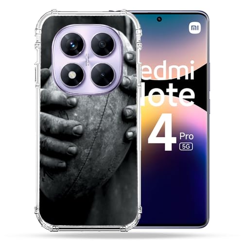 Coque Xiaomi Redmi Note 14 Pro 5G Cokitec Design Rugby Vintage Imprimé
