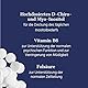 Inositol Kapseln (120 Stück) aus 5% D-Chiro-Inositol (DCI) und 95% Myo-Inositol – mit hochdosierten Inositol inkl. 1,4mg Vitamin B6 und Vitamin B9 (200μg Folsäure)