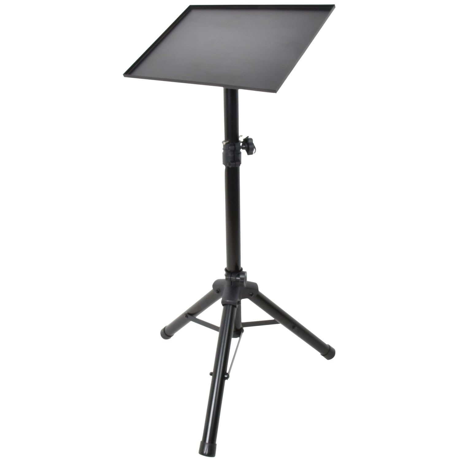 AV:Link | Adjustable Laptop & Projector Stand – Portable Steel Tripod for Office, School, DJ, Presentations, iPad, Tablet & Conference Rooms, Height 75–115cm, Stable & Lightweight