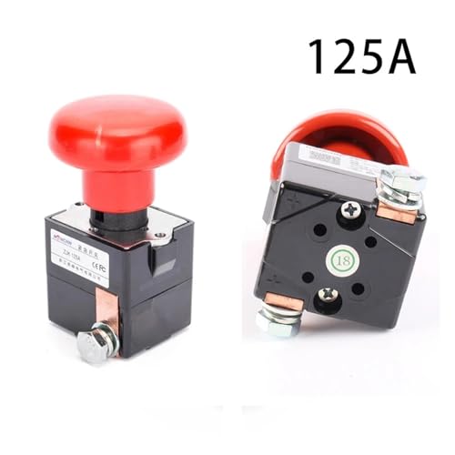 Alimentation CC DASEB ZJK125A interrupteur d'urgence IP50 robuste 80V