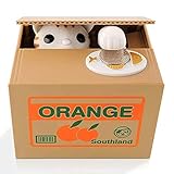 OliaDesign Cute Automatic Stealing Coin Money Box