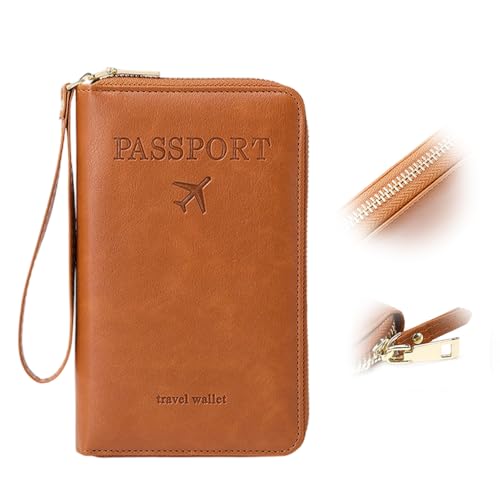 Multi-Functional RFID Passport Wallet, RFID Passport Holder for Wallet, Essential