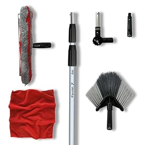 FenWi FW-B-4 Reinigungsset mit Teleskopstange