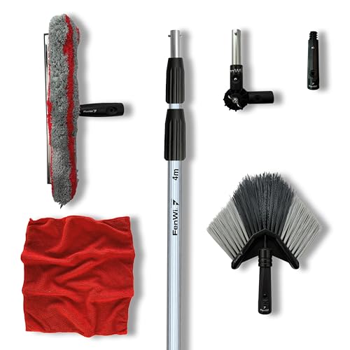FenWi FW-B-4 Reinigungsset mit Teleskopstange