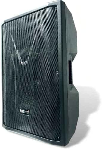 Lexsen | PSW15A-BT Altavoz Amplificado de 15" 300W RMS | Con Bluetooth | Sonido potente para eventos y presentaciones. Múltiples opciones de entrada. Control de graves y agudos. Portátil y resistente