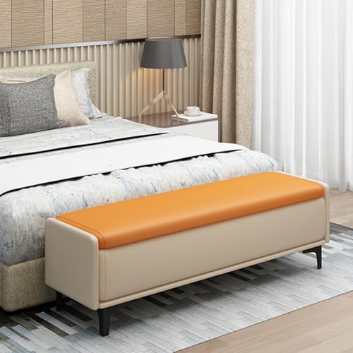 Banc de lit coffre pour résoudre le manque de rangement