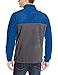 Columbia Men's Steens Mountain Half Zip Soft Fleece Jacket, Marine Blue/Charcoal Heather, XX-Large