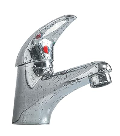 JAL Koyna Single Lever Basin Mixer 15 mm Faucet | Bathroom Taps | Durable & Reliable Premium Material | Stainless Steel Faucet with Chrome Finish | Anti Rust 72616