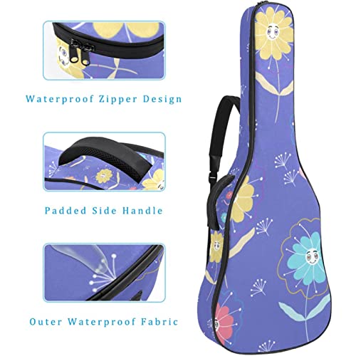 Housse de protection épaisse en éponge imperméable pour guitare acoustique, électrique, basse, guitare classique… - Les Beatles, Paul McCartney, John Lennon, RIngo Starr, George Harrison Housse de protection épaisse en éponge imperméable pour guitare acoustique, électrique, basse, guitare classique… – Image 5