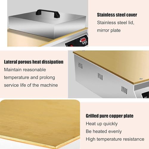 Japanese Souffle Pancake Maker, Versatile Electric Griddle for Dorayaki & Takoyaki, Double Head Cooking Appliance for Fluffy Pancakes & Delicious Treats