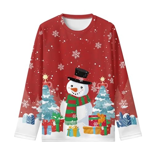 Image of Kids Long Sleeve Shirts for Girls 3-16 Year Old Cute Clothes for Teen Girls Casual Workout Tops