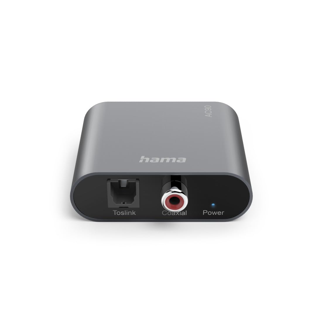 Hama Audio Konverter digital auf analog (zum Anschluss von HiFi Anlage, Verstärker, Kopfhörer, 2x digitaler Eingang optisch/koaxial, 1x analoger Ausgang Line Out, zum Nachrüsten für Flat TV etc.)