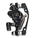 shenruifa Brake Caliper Kit, Universal Electric Mechanical Disc Brake Calipers Front and Rear Cycling Bike (Front disc Brake (F160 R140))