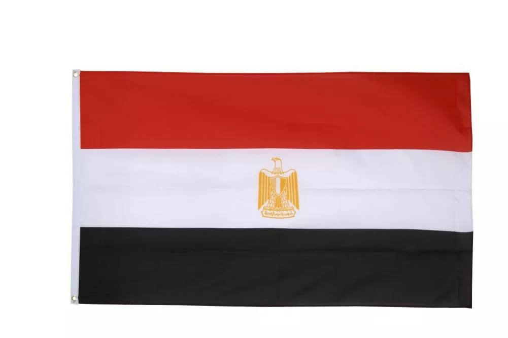 World Cup 2026 Flag - Official National Flag 5ft X 3ft Large Double Sided With Brass Eyelets USA Canada Mexico (Egypt) — image 1