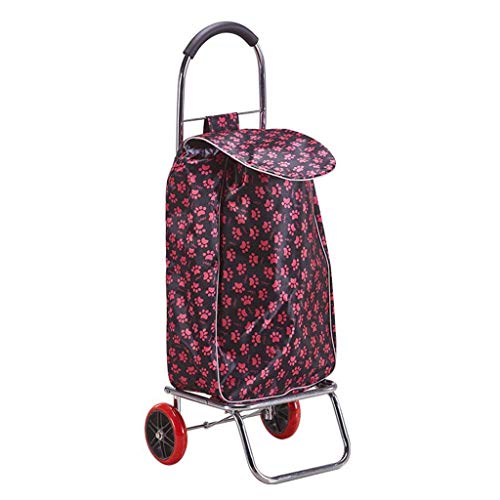 Carrito plegable multiusos para compras y carga ligera miniatura 1