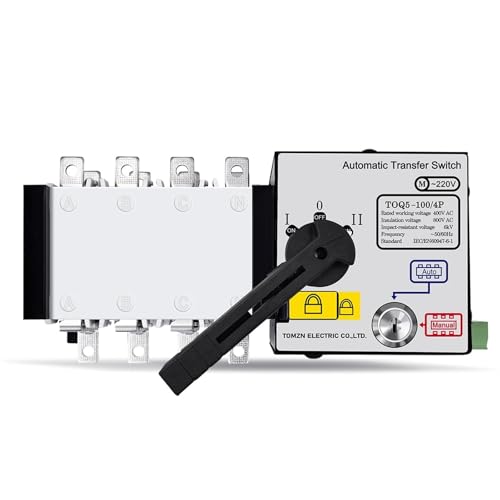 Commutateur de transfert automatique PC Class inverseur AC 400V 4P 100A double alimentation
