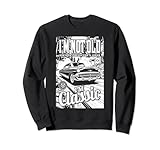 Classic Old School Car Guy. Drôle rétro vintage automobile magazine avec voiture classique conduite sur route de campagne anniversaire citation graphique design