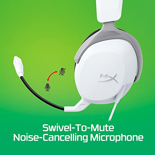 HyperX-CloudX-Stinger-2-Core-Gaming-Headset-for-Xbox-Lightweight-Over-Ear-headsets-with-mic-Swivel-to-Mute-Function-40mm-Drivers-White